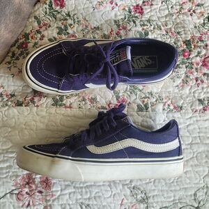 Vans Sk8 Low Ultra Cush Sneakers In Purple
